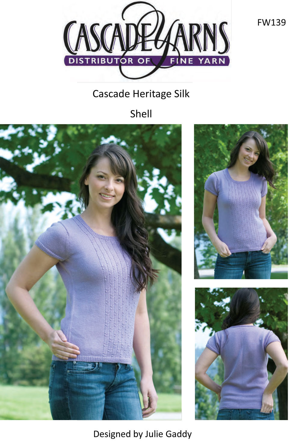 Shell in Cascade Heritage Silk - FW139