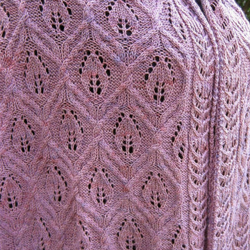 Nagota Cable Lace Shawl