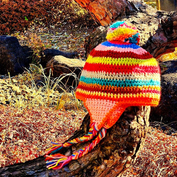 Holly Earflaps Winter Hat