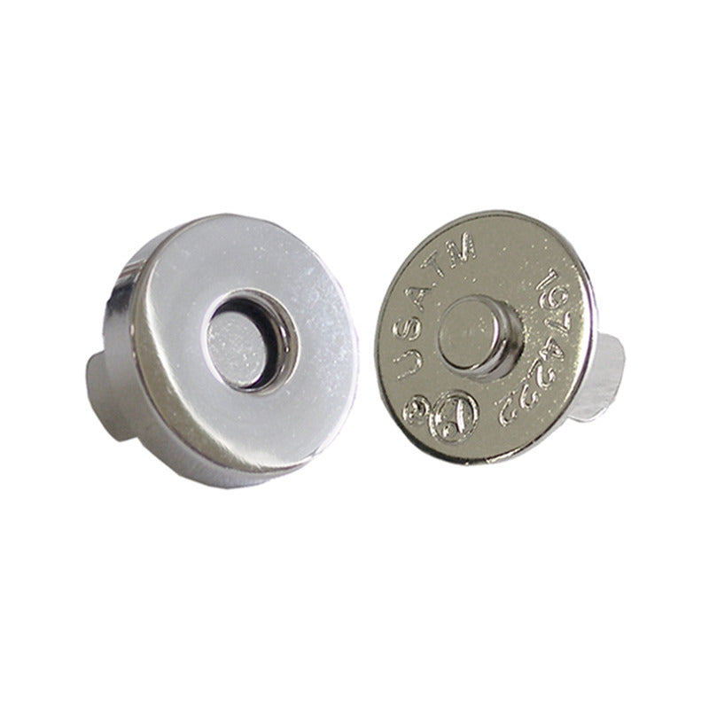 Silver Magnetic 18mm Snaps