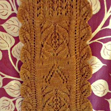 Thailand Memories Knit Lace Scarf