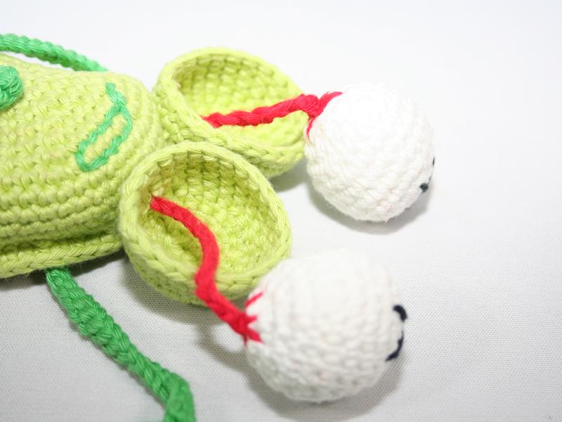 Dead Frog - Amigurumi