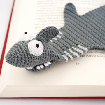 Shark Bookmark Crochet Pattern