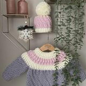 Annapurna Baby Jumper and Hat