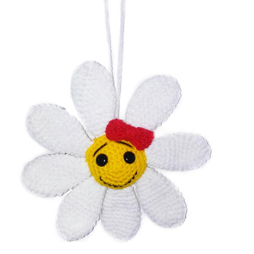 Flower pendant  crochet pattern