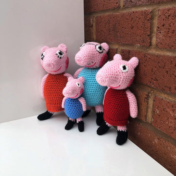 4 Peppa Pig Crochet Patterns
