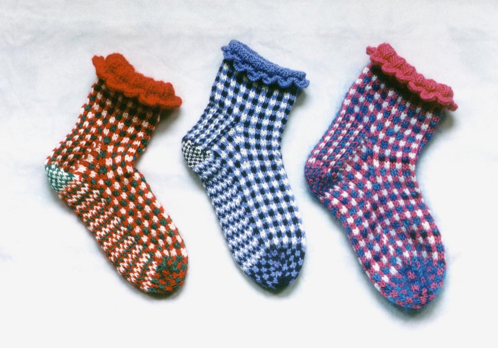 Gingham Socks 316