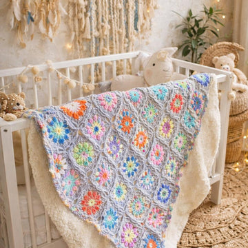 Crochet Patchwork Blanket