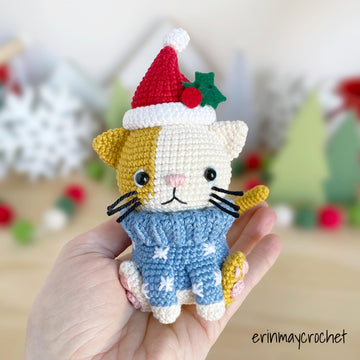 Merry Little Cat Amigurumi Crochet Pattern