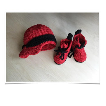 Baby Boot & Hat Set N 270