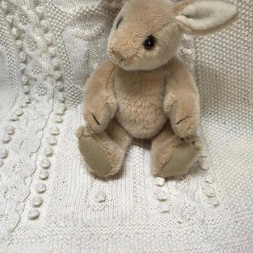 Bobble Bunny Baby Blanket (Afghan) in Debbie Bliss Cashmerino Aran