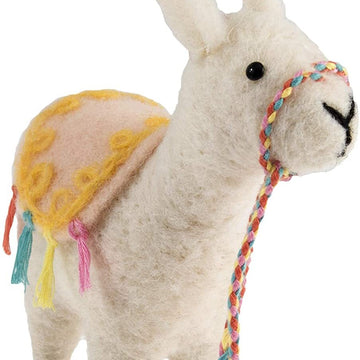 Trimits Needle Felting Kit: Llama - 12.5 x 14cm