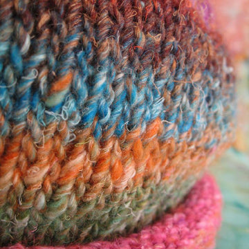 Scooter-Pie Hat & Fingerless Gloves