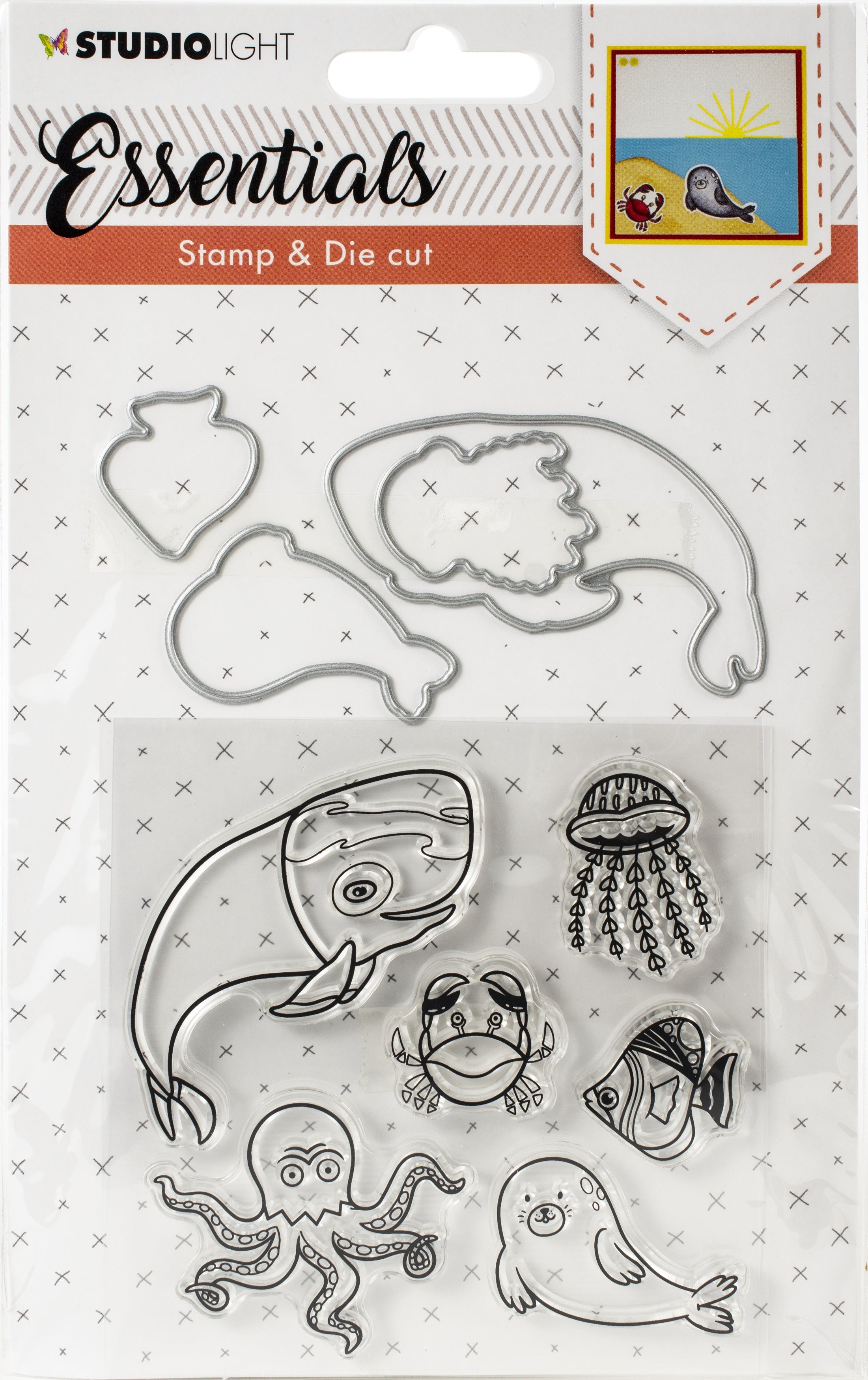 Studio Light Essentials Stamp & Die Set - 602968