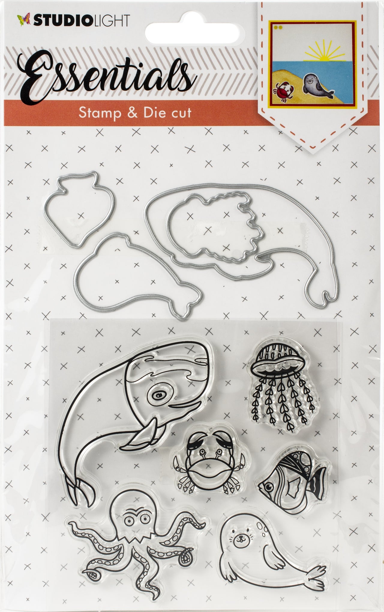 Studio Light Essentials Stamp & Die Set - 602968