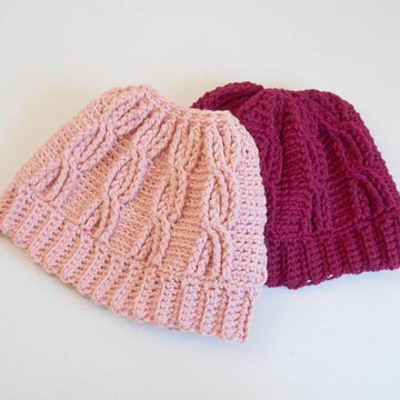 Treccia Messy Bun Hat
