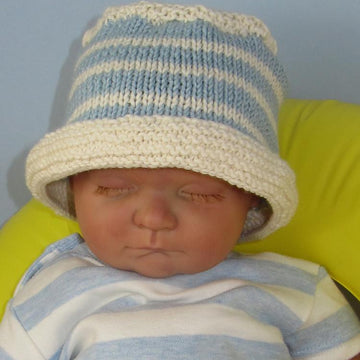 Baby and Child Simple Stripe Bucket Hat