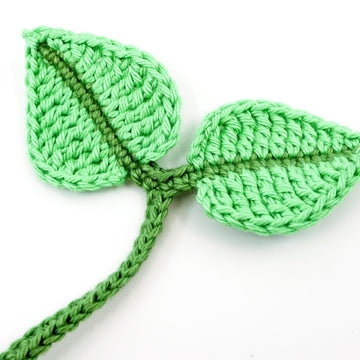 Leaf Bookmark Crochet Pattern