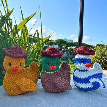 Cute Duck Crochet  No Sew