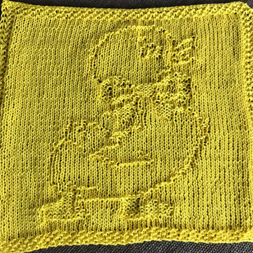 Nr. 501 Easter duckling 65 stitches
