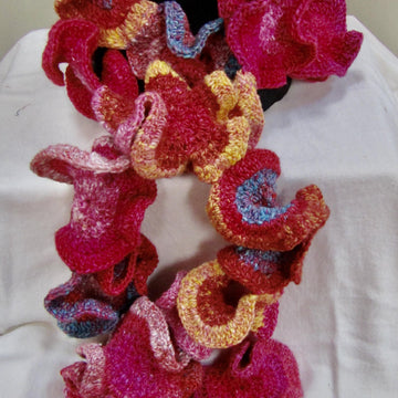 Hyperbolic Crochet Scarf