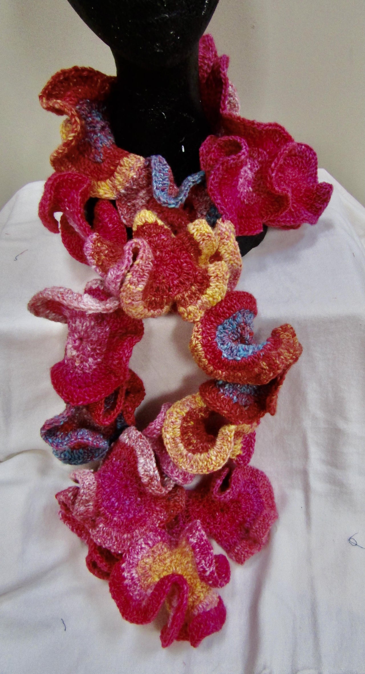 Hyperbolic Crochet Scarf