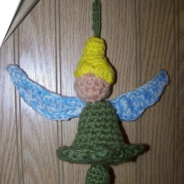 Crochet Tink Fairy Doll Crib Fairy Mobile Baby Soft Toy