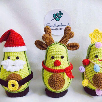Reindeer Cado- Crochet pattern - PDF file -English