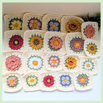 Petal Parade Granny Squares