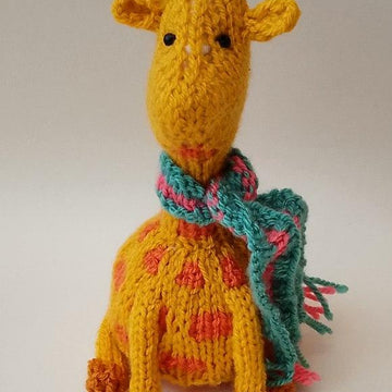 Giraffe in a Scarf Chocolate Orange Cosy