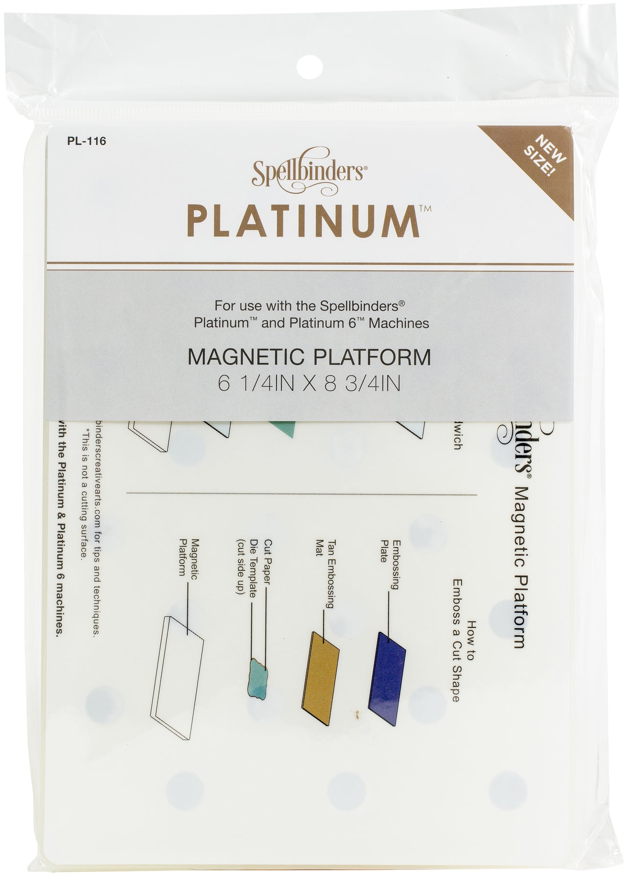 Spellbinders Platinum Magnetic Platform - 627156