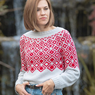 Diamond Groove Sweater