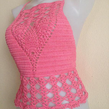 Pine cropped top