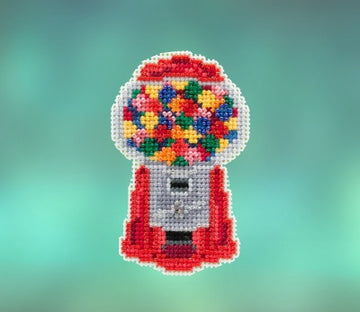 Mill Hill Spring Bouquet 2020 - Gumball Machine Seasonal Ornament - 2.25in x 3.5in
