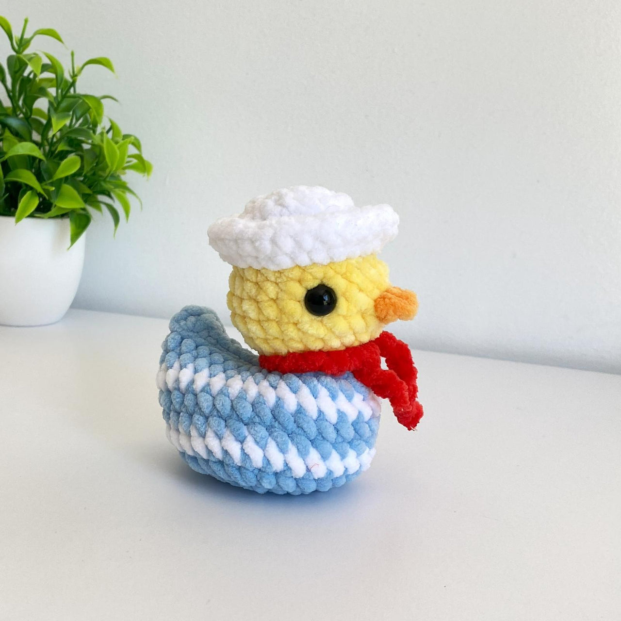 No Sew Sailor Rubber Duck