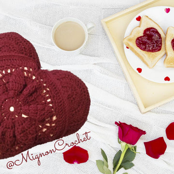 Hippie Heart Pillow