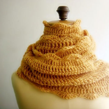 Extra large loop scarf