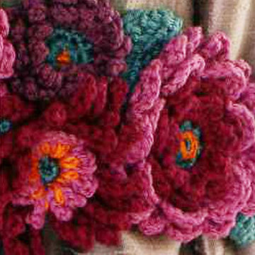 Floral Curtain Tieback