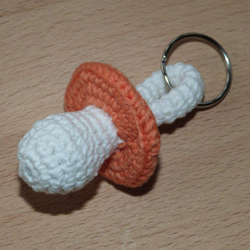 Pacifier keychain