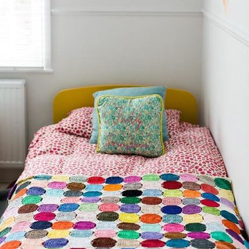 100 colours blanket
