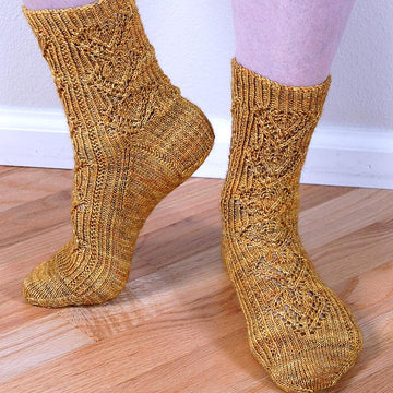 Lacy Leaf Socks