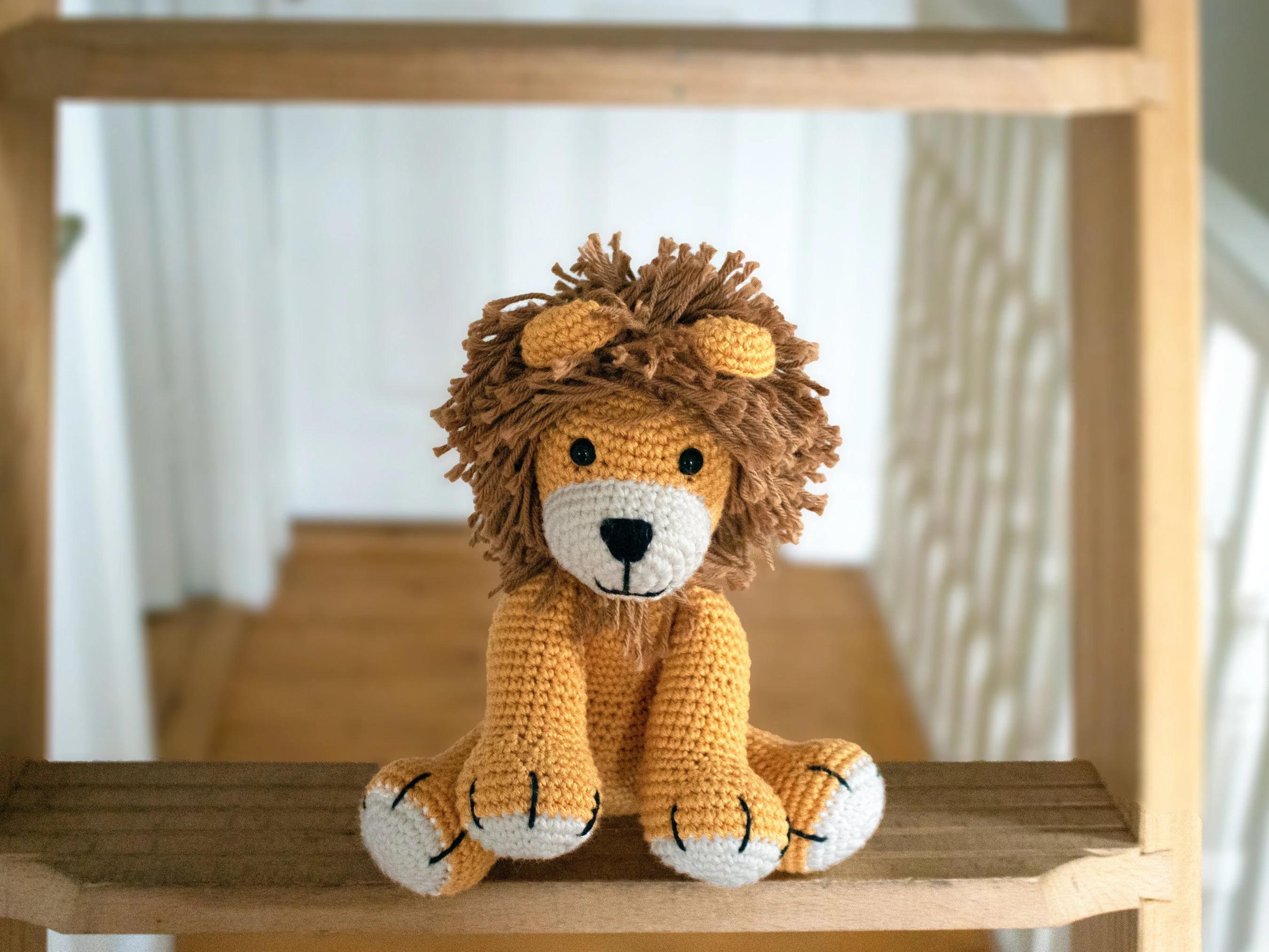 Lion Toy Amigurumi