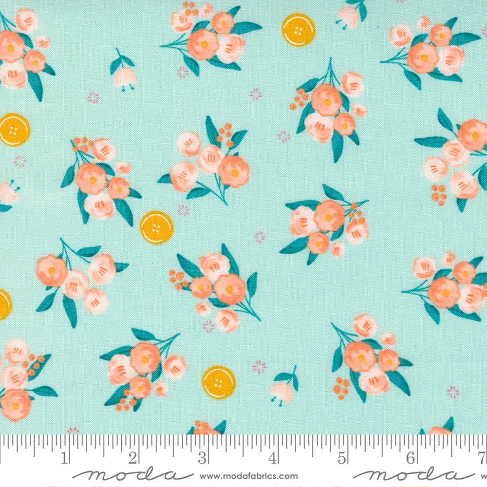 Moda Fabrics Sew Wonderful - Blue - 25114‐17