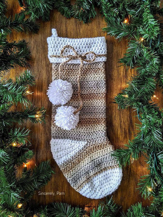 Steff Herringbone Stocking