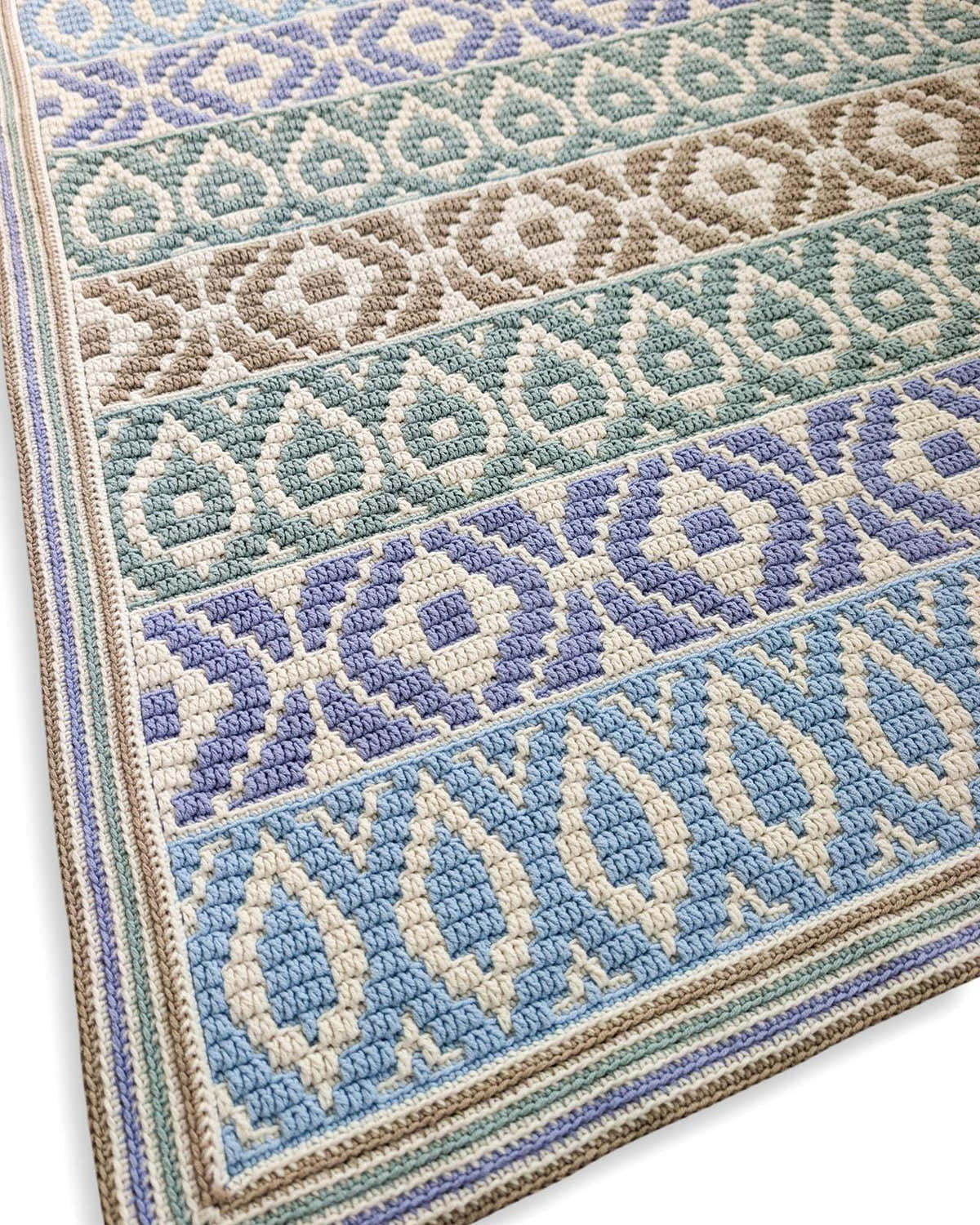 Fjordlight Mosaic Blanket