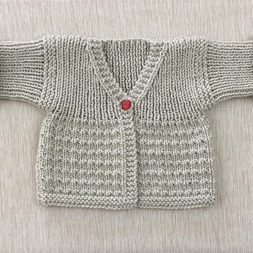 Baby Cardigan in Hazel Color