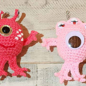 Pink Monster Amigurumi