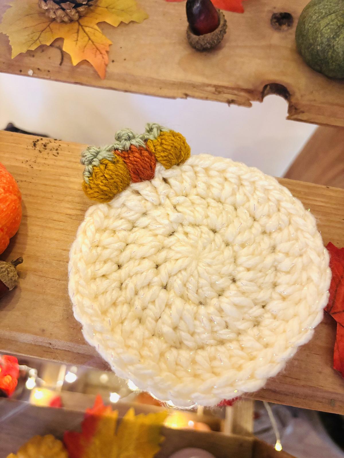 Pumpkin coaster