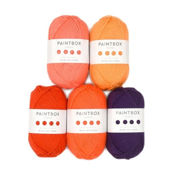 Paintbox Yarns Wool Mix Aran 5 Ball Colour Pack Trends