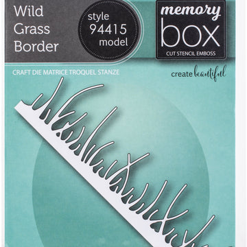 Memory Box Dies - Wild Grass Border